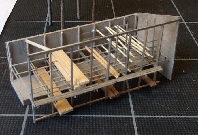 Model van de voorraadschuur