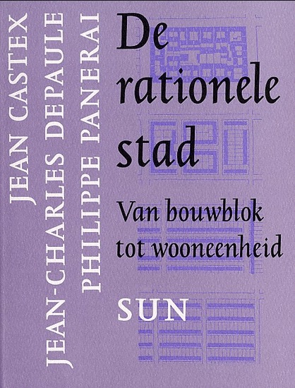 De rationele stad / van bouwblok tot wooneenheid cover
