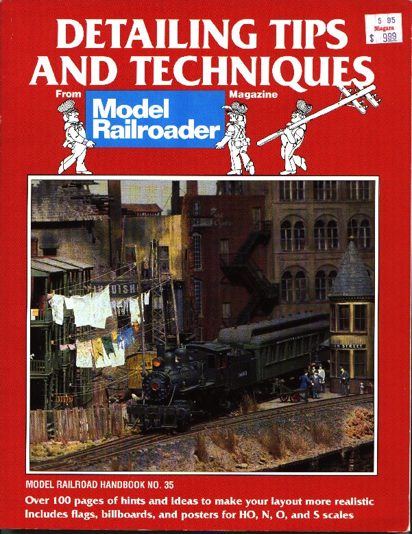 Detailing Tips and Techniques from Model Railroader Magazine cover
