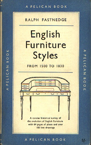 English Furniture Styles from 1500 to 1830 cover