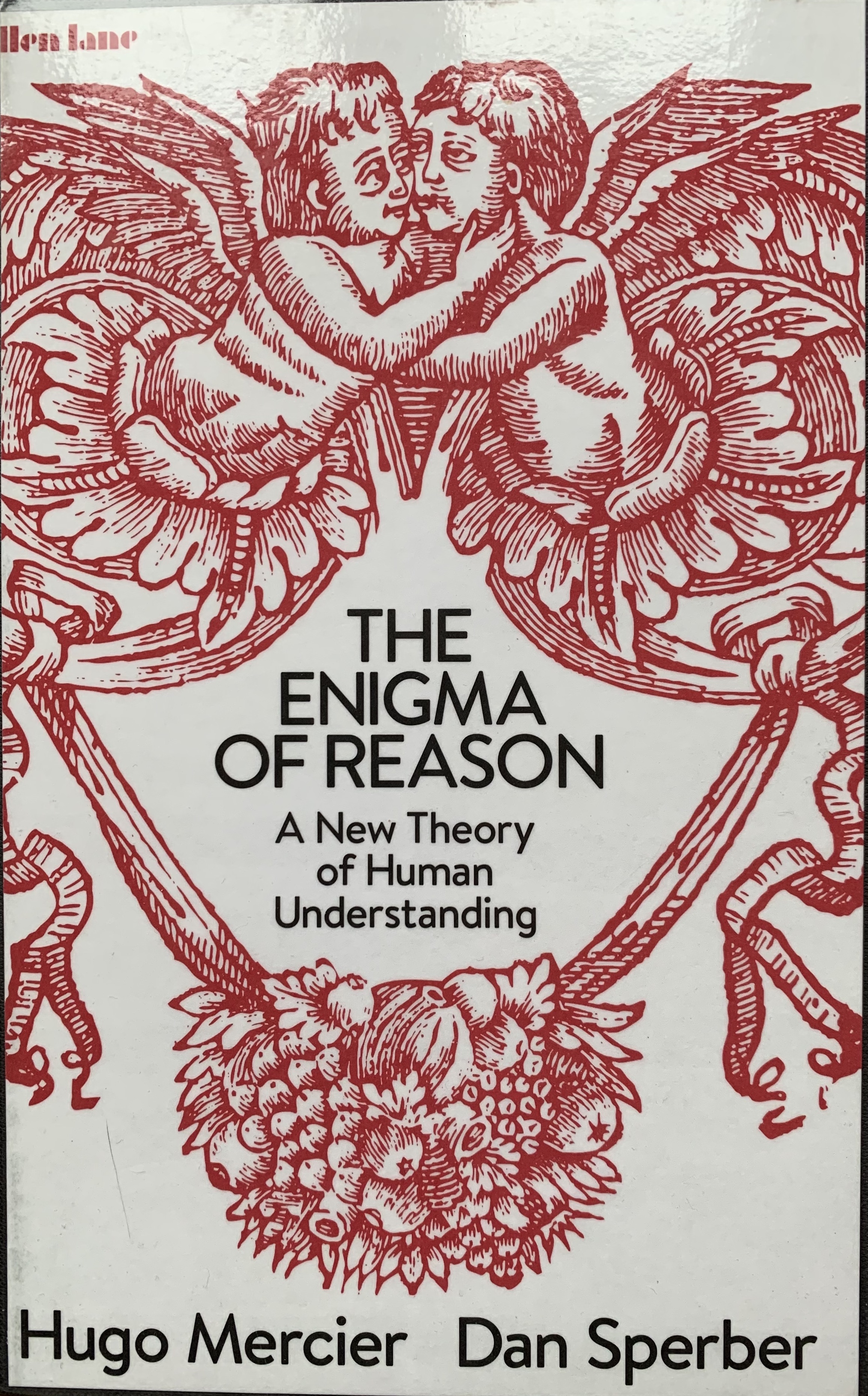 The enigma of reason cover