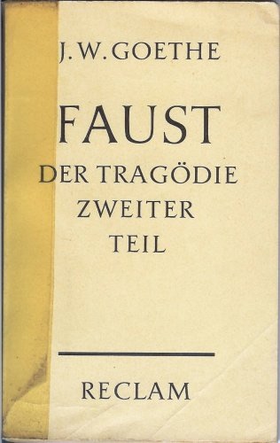 Faust - Der Tragödie Zweiter Teil cover