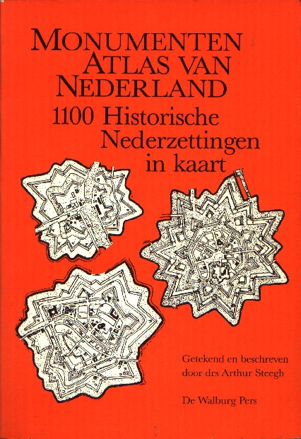 Monumentenatlas van Nederland. 1100 historische nederzettingen in kaart cover