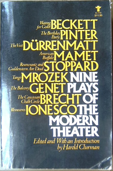 Nine Plays of the Modern Theater cover