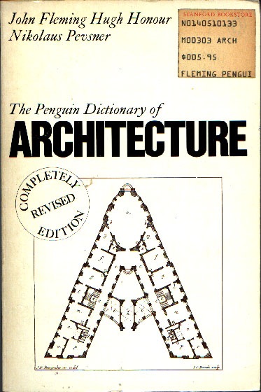 The Penguin Dictionary of Architecture cover