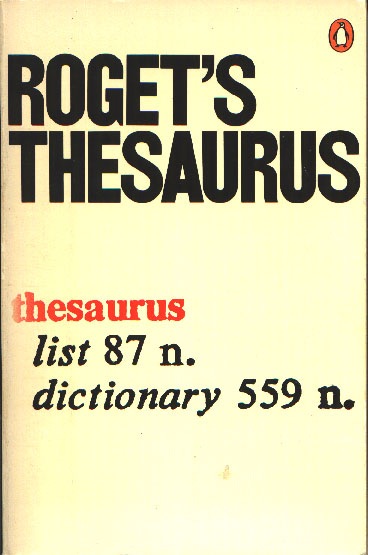 Roget's Thesaurus of English Words and Phrases cover