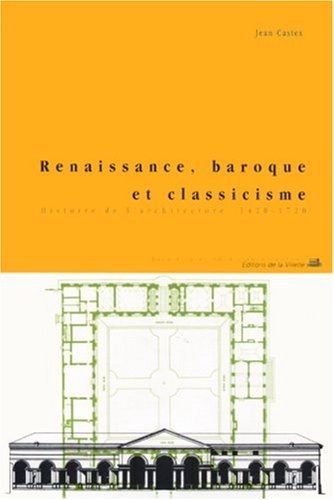 De archictuur van Renaissance, Barok en Classicisme / Een overzicht 1420-1720 cover