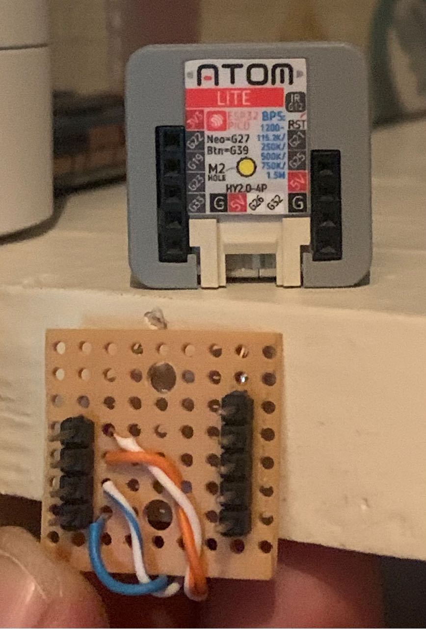 Rear Connector on the Atom Lite