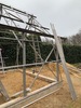 Windverband en nok gemonteerd